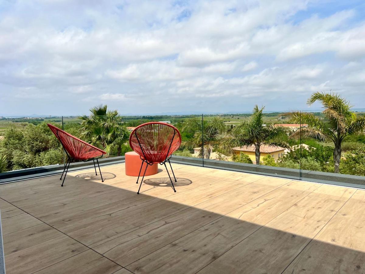 Villa D'Exception Avec Piscine A Debordement - Vue Panoramique Saint-Nazaire  Esterno foto